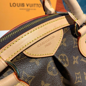 Louis Vuitton Tivoli PM Bag Monogram Canvas Brown 14.2in/36cm For Women LV  M40143 - Latin-american-cam Shop - 2799 - Borsa Louis Vuitton Evora in tela  a scacchi ebana e pelle marrone