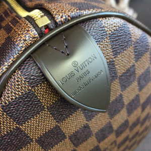 2-Louis Vuitton Speedy 35 Damier Ebene Canvas For Women, Women’s Handbags, Travel Bags 13.8in/35cm LV N41363  - 2799-941