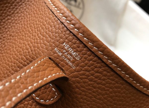 11 hermes evelyne 16 amazone bag brown with silver toned hardware for women womens shoulder and crossbody bags 63in16cm 2799 946
