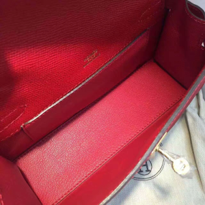 4-Hermes Kelly Wallet To Go Woc Epsom Red For Women, Women’s Wallet 8.5in/22cm  - 2799-954