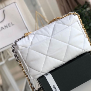 6 chanel 19 handbag white for women 118in30cm 2799 963