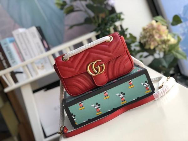 5 gucci marmont matelasse mini bag red matelasse chevron for women 85in22cm gg 446744 2799 965