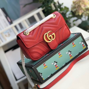 7 gucci marmont matelasse mini bag red matelasse chevron for women 85in22cm gg 446744 2799 965