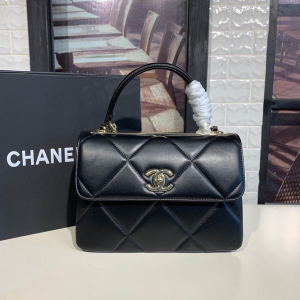 chanel trendy cc bag black for women womens handbags shoulder and crossbody bags 102in26cm 2799 974