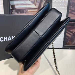 6 chanel trendy cc bag black for women womens handbags shoulder and crossbody bags 102in26cm 2799 974
