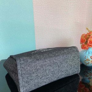 7 chanel large shopping tote bag grey for women womens handbag shoulder bags 15in38cm 2799 979