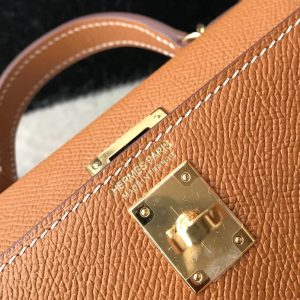 7 hermes mini kelly 19 sellier epsom brown bag for women womens handbags shoulder bags 75in19cm 2799 982