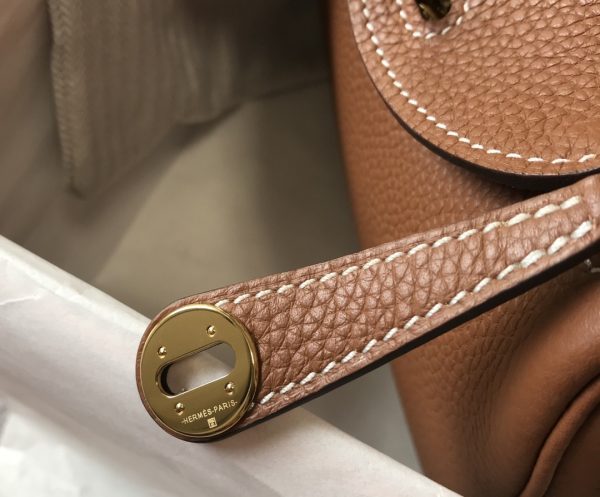 8 midi hermes lindy mini clemence bag brown for women womens handbags shoulder and crossbody bags 75in19cm 2799 984