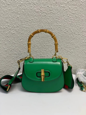 gucci bamboo 1947 small top handle bag green for women 67in17cm gg 675797 10odt 3384 2799 1001