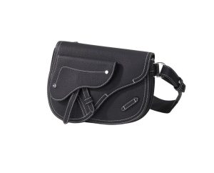 The Saddle Pouch With Bdesert Black/Grey For Women 9.5in/24cm CD  - 2799-1042