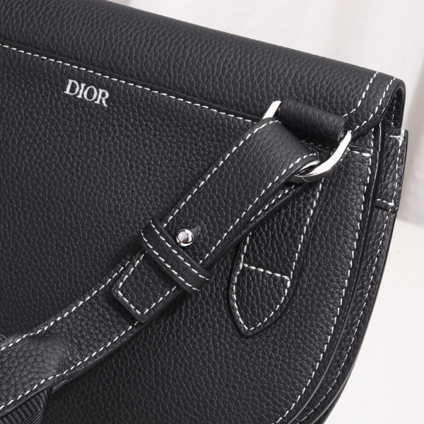 5 the saddle pouch with border blackgrey for women 95in24cm cd 2799 1042