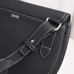 12 the saddle pouch with border blackgrey for women 95in24cm cd 2799 1042