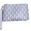 diamond canvas a5 pouch light bluebrownblack for women 10in265cm cd 2799 1058