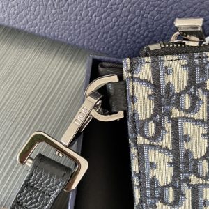 1 oblique jacquard a5 pouch beige for women 105 in265cm cd 2esca338yse h05e 2799 1063