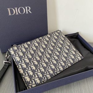 12 oblique jacquard a5 pouch beige for women 105 in265cm cd 2esca338yse h05e 2799 1063