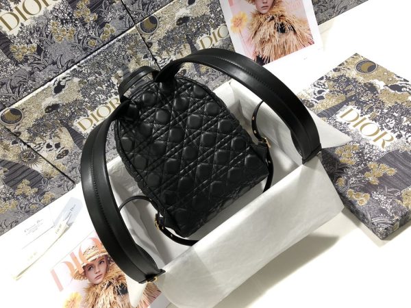 2 mini dior backpack cannage black for women 12 in 315 cm cd 2799 1069