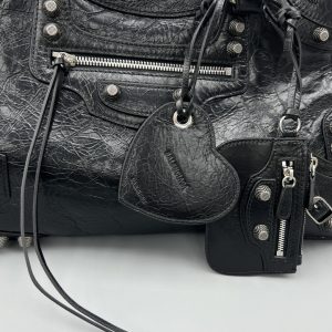 2-Neo Cagole City Handbag Black For Women 15.3in/38.9cm 700451210B01000  - 2799-1129