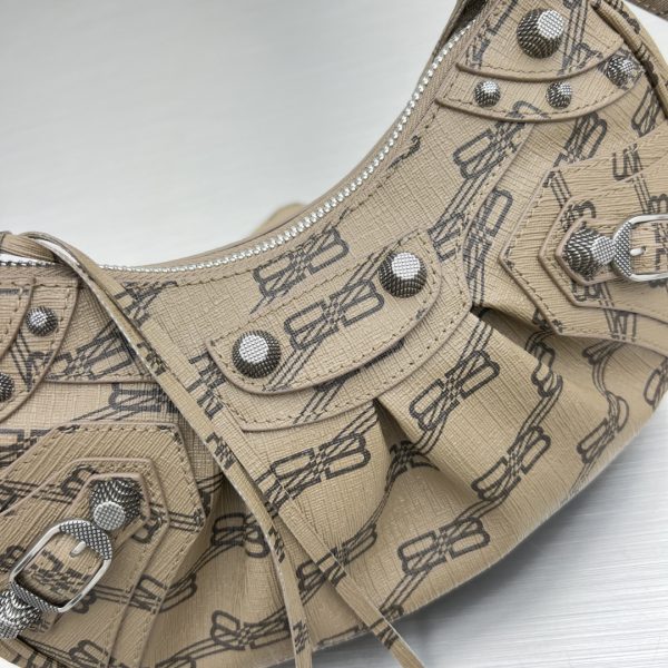 9 le cagole xs shoulder bag bluecaramel for women 102in259cm 2799 1139