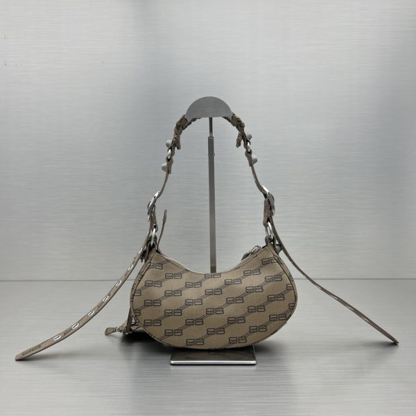 11 le cagole xs shoulder bag bluecaramel for women 102in259cm 2799 1139