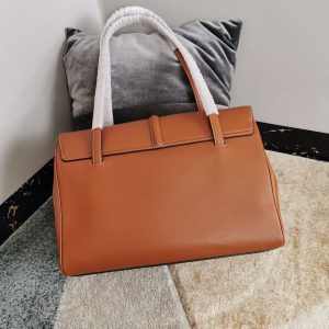 5 large soft 16 bag in smooth brown for women 15in38cm 194043cr404lu 2799 1145