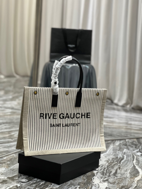 14 rive gauche tote bag white for women 188in48cm 2799 1181