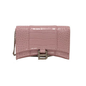 Hourglass Wallet Pink/Burgundy/Dark Green/Black For Women 7.6in/19cm 6560501LRGM6310  - 2799-1211