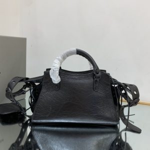 5 neo cagole city small handbag blacksilver for women 13in33cm 2799 1235
