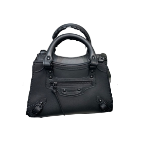 Neo Classic Mini Handbag Black/White For Women 8.6in/21.8cm  - 2799-1247