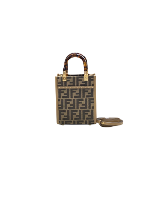 fd sunshine mini shopper bag brown for women 71 in 18 cm 2799 1257