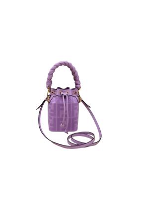 fd small mon tresor bucket bag purple green for women 71 in 18 cm 8bs010akkwf1jco 2799 1259
