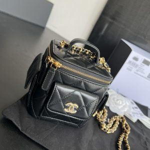 1 cc vanity with chain bag green khaki blackwhite for women 43 in 11 cm ap3016 b09208 nk297 2799 1265