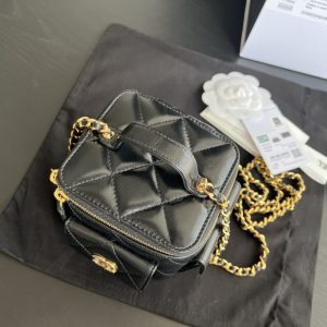 4 cc vanity with chain bag green khaki blackwhite for women 43 in 11 cm ap3016 b09208 nk297 2799 1265