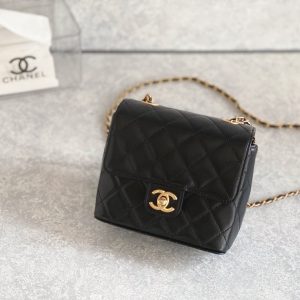 2 mini flap bag with handle black for women 66 in 17 cm 2799 1291