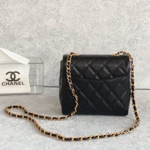 7 mini flap bag with handle black for women 66 in 17 cm 2799 1291