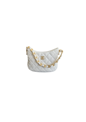 cc hobo bag whitegreen khaki for women 94 in 24 cm 2799 1292