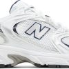 new balance 530 white silver navy 2799 246