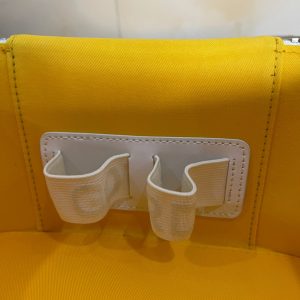 1-Muse Vanity Case Yellow/White/Orange For Women 7.9in/20cm MUSEVAPMLTY01CL03P  - 2799-1333