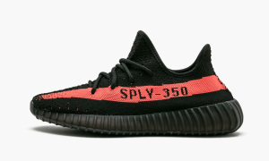 yeezy boost 350 v2 core black red 2799 358