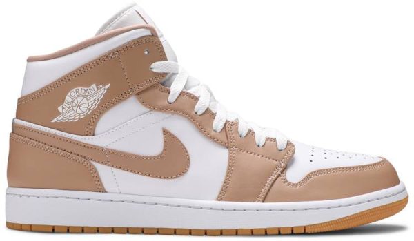 air jordan1 mid tan gum 554724 271 2799 376