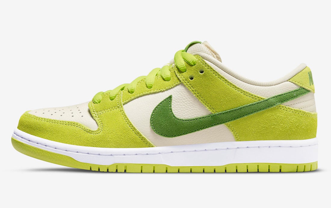 1 nike Pink sb dunk low green apple 2799 384