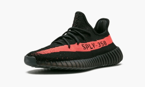1-Yeezy Boost 350 V2 Core Black Red  - 2799-412