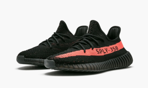 2-Yeezy Boost 350 V2 Core Black Red  - 2799-412