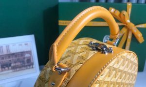 2-The Alto Hatbox Trunk Bag Women Green/Yellow/Navy Blue For Women 7.1in/18cm ALTOBCPMLTY09CL09P  - 2799-1399