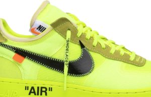 2-Nike Air Force 1 Low Off-White Volt  - 2799-531