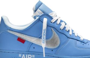 2-Nike Air Force 1 Low Off-White MCA University Blue  - 2799-532