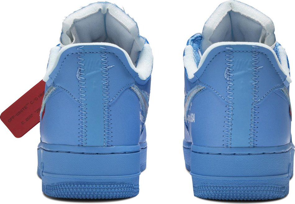 Nike air force 1 low off-white mca university blue best sale