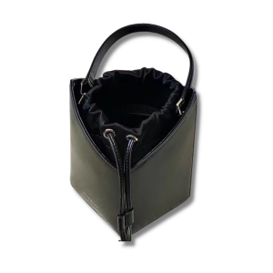 Mini Cut Out Bucket Bag radio Black/White For Women 6.3in/16cm BB50NRB1GV 001  - 2799-1433