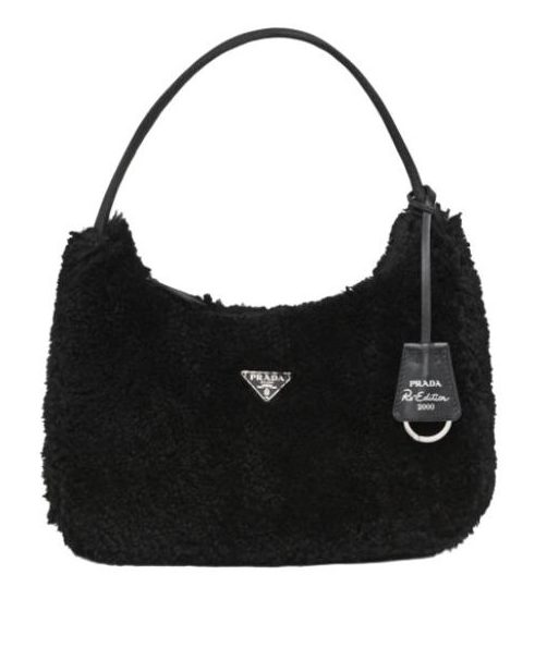 Wakeortho Shop - Sara Battaglia Bags - 2799 - Edition 2000 Mini Bag  Black/White/Pink For Women 8.6 in / 22 cm 1NE515_2DUE_F0002 - Re