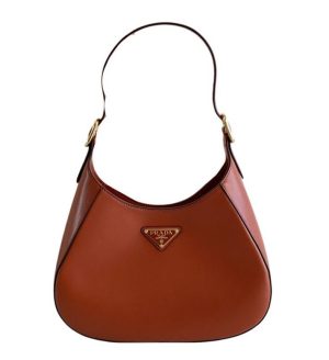 cleo brushed shoulder bag browngreen khaki for women 106 in 27 cm 2799 1464