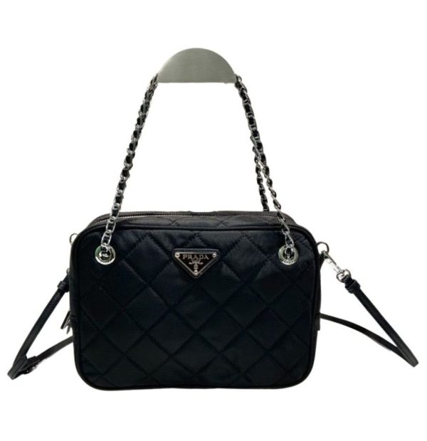 chain 2way bag Torebka black for women 86 in 22 cm 2799 1470